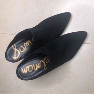 Sam Edelman Black Mules